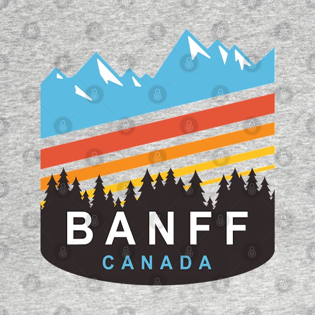 Banff Canada by Eureka Shirts